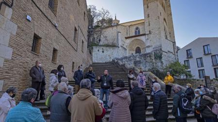 Visita guiada por el centro histórico de Estella, en 2022