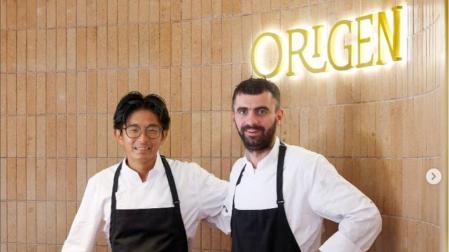 Al frente del restaurante Origen en Taipei se encuentra Álvaro Yárnoz en la gerencia, y Adrian Ter y Godfrey Shih en la cocina