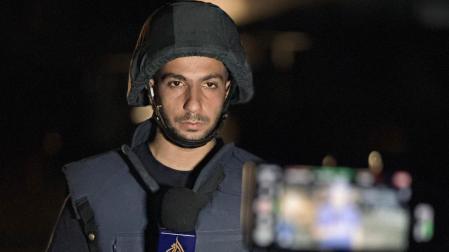 Anas al Sharif, en una imagen publicada en su cuenta de la red social X