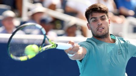 Carlos Alcaraz se ha clasificado este martes para los octavos de final en el torneo de Cincinnati