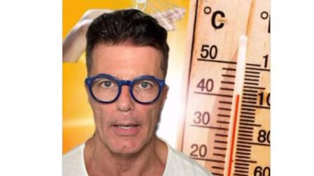 Manuel Viso explica en su cuenta de Instagram que las altas temperaturas pueden afectar al cerebro