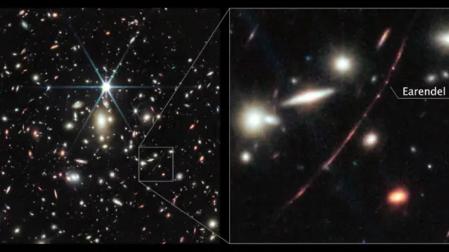 La estrella más lejana conocida puede no serlo
Eärendel, un objeto descubierto en 2022 con el telescopio espacial James Webb y considerada la estrella más distante conocida, puede tratarse en realidad de un cúmulo estelar.
Leer más: https://www.europapress.es/ciencia/astronomia/noticia-estrella-mas-lejana-conocida-puede-no-serlo-20250819133702.html
(c) 2025 Europa Press. Está expresamente prohibida la redistribución y la redifusión de este contenido sin su previo y expreso consentimiento.