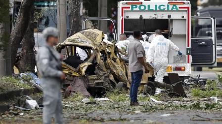 5 muertos y 36 heridos en el atentado contra la base aérea de Cali