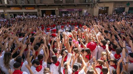 Fotos del cohete de fiestas de Cascante.