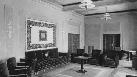 Departamento municipal del nuevo teatro Gayarre, Julio Arrieta 1932