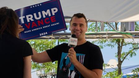 Charlie Kirk, en una imagen de archivo