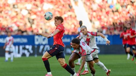 Foto del Osasuna-Rayo Vallecano./