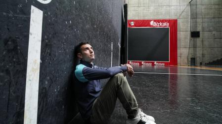 Mikel Urrutikoetxea se retirará el sábado en el frontón Bizkaia.