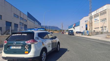 La actuación de la Guardia Civil se llevó a cabo en una nave de Olazagutía
