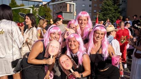 Fotos del cohete de inicio de las fiestas 2025 en Ansoáin /