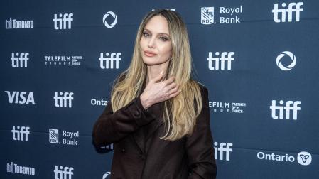 Angelina Jolie durante la presentación de la película 'Couture' en Toronto