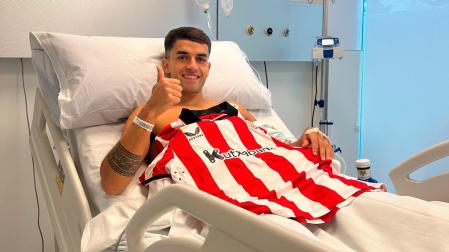 Beñat Prados, operado "sin ninguna incidencia" de su grave lesión de rodilla