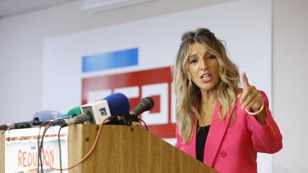 Yolanda Díaz, de visita en Ferrol este viernes 26 de septiembre