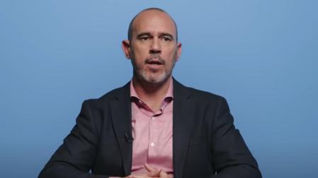 Jonathan Benito, durante la charla