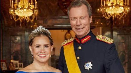 Enrique de Luxemburgo y la gran duquesa María Teresa