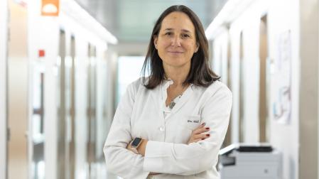 La doctora Rocío Rojí, especialista del Servicio de Control de Síntomas y Medicina Paliativa de la Clínica Universidad de Navarra