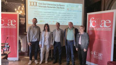 Presentación del XXX Ciclo Coral Internacional de Navarra