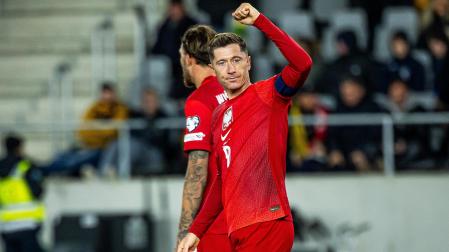 Robert Lewandowski durante el último encuentro con Polonia /
Europa Press/Contacto/LUKASZ SKWIOT
12/10/2025 ONLY FOR USE IN SPAIN