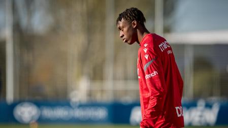 Alykall, en Tajonar en un entrenamiento reciente