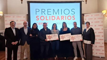 Entrega de los XIII Premios Solidarios Cenor