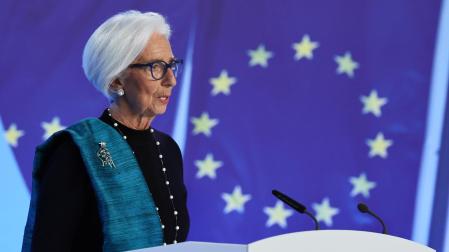 La presidenta del Banco Central Europeo, Christine Lagarde