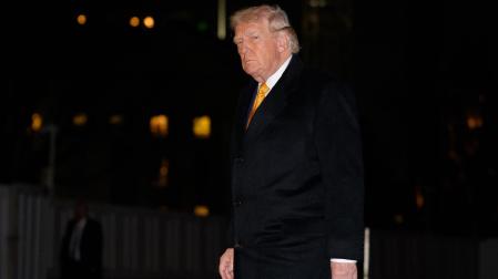 El presidente de EE.UU., Donald Trump