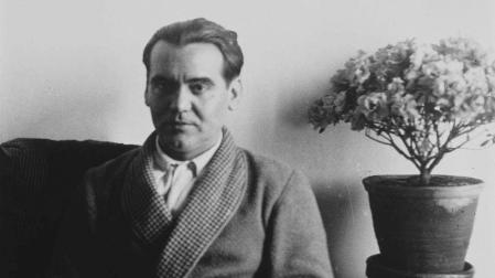 Federico García Lorca, retratado por Alfonso Sánchez Portela (1930).
