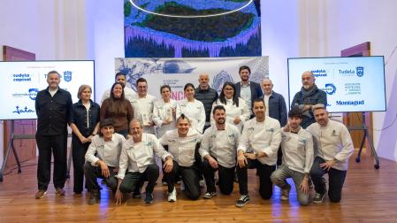 Participantes, jurado y organizadores posaron juntos durante la entrega de premios celebrada ayer en el Tudela Green Temple