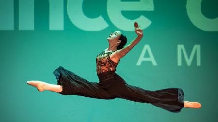 Lucía Jaso consiguió el primer puesto en danza contemporánea