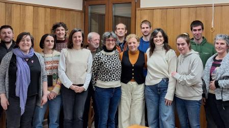 Acto de renovación del convenio del servicio de igualdad ‘Berdin Bizi’