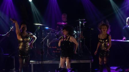 Imagen de un concierto de Tina Golden Fire, tributo a Tina Turner