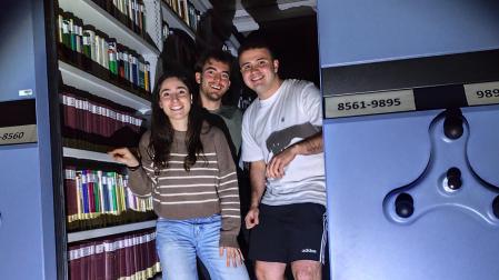 Jon Sesma García, Naroa Etxenike Etxebarria y Sergio Luque Elizondo completaron la prueba en una hora y 23 minutos