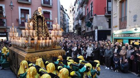 Fotos de la procesión de Viernes Santo en Pamplona