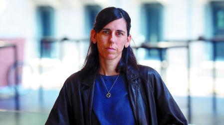 Teresa Arredondo, ayer, en el Baluarte