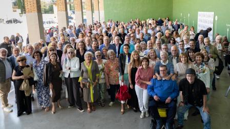 Imagen de algunos de los participantes en el Día del Antiguo Alumno del Colegio Jesuitas de Tudela