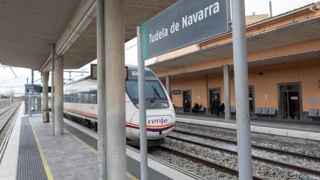 Imagen de la estación de tren de Tudela