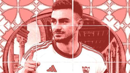Imagen publicada en redes por el Sevilla para anunciar el fichaje de Juan Iglesias