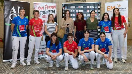 Presentación del Torneo de San Fermín de Ados Pilota.