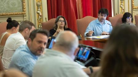 Instante de pleno celebrado este viernes