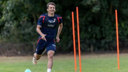Ante Budimir, este viernes en Inglaterra