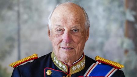 Imágenes de la vida del rey Harald V de Noruega.