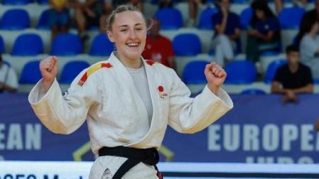 Marta Beorlegui, de 20 años recién cumplidos el pasado 18 de agosto, logra su primera medalla en un Europeo júnior