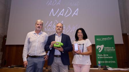 Rueda de prensa del Teléfono de la Esperanza con motivo del Día Mundial para la Prevención del suicidio.