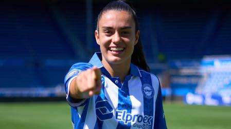 Ainhoa Guallar, en Mendizorrotza
