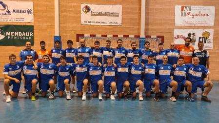 Plantilla con la que Erreka -bajo la dirección de Iban Mindegia y Unai Llano- debutará en la Primera Nacional masculina