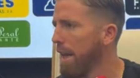 Iker Muniain en rueda de prensa tras el Conquense-Salamanca CF UDS