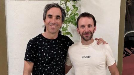 Jon Artola Urrutia y Jabier Leoz Aristu, el alma de Jokai Produkzioak, de Lekunberri.