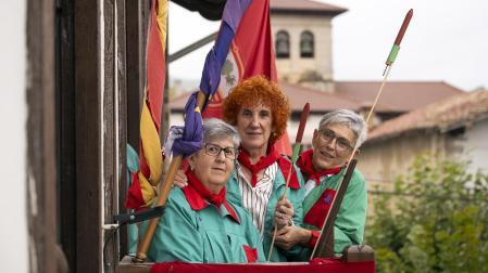 Fotos del cohete de fiestas de Lekunberri 2026