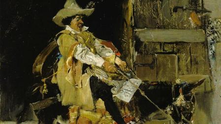 El músico ambulante, de Joaquín Sorolla