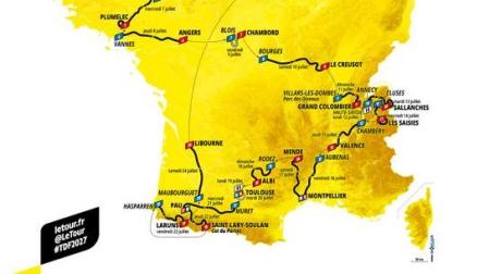 Recorrido del Tour de Francia 2027-